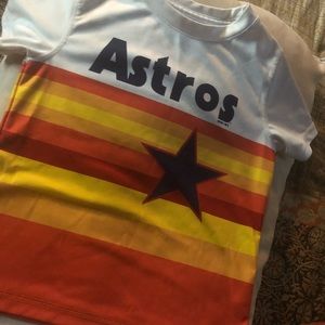 Astros dri fit toddler tee